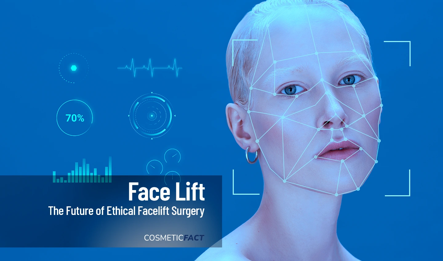Woman showcasing natural-looking results of ethical facelift surgery from different angles