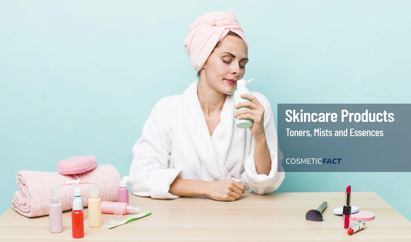 Woman using toner for daily skincare routine to maintain healthy and glowing skin.