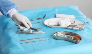 A surgical instrument used in hair transplant procedures, emphasizing the importance of ethical practices in the field of hair transplant ethics.
