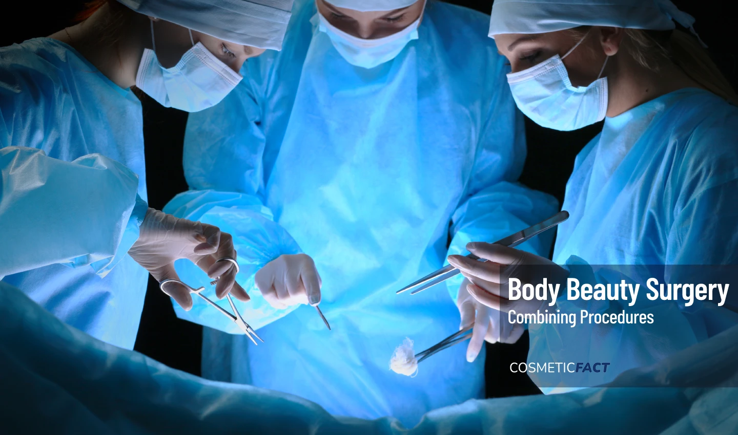 A surgical team performs multiple body cosmetic surgeries while focusing on managing patient expectations.