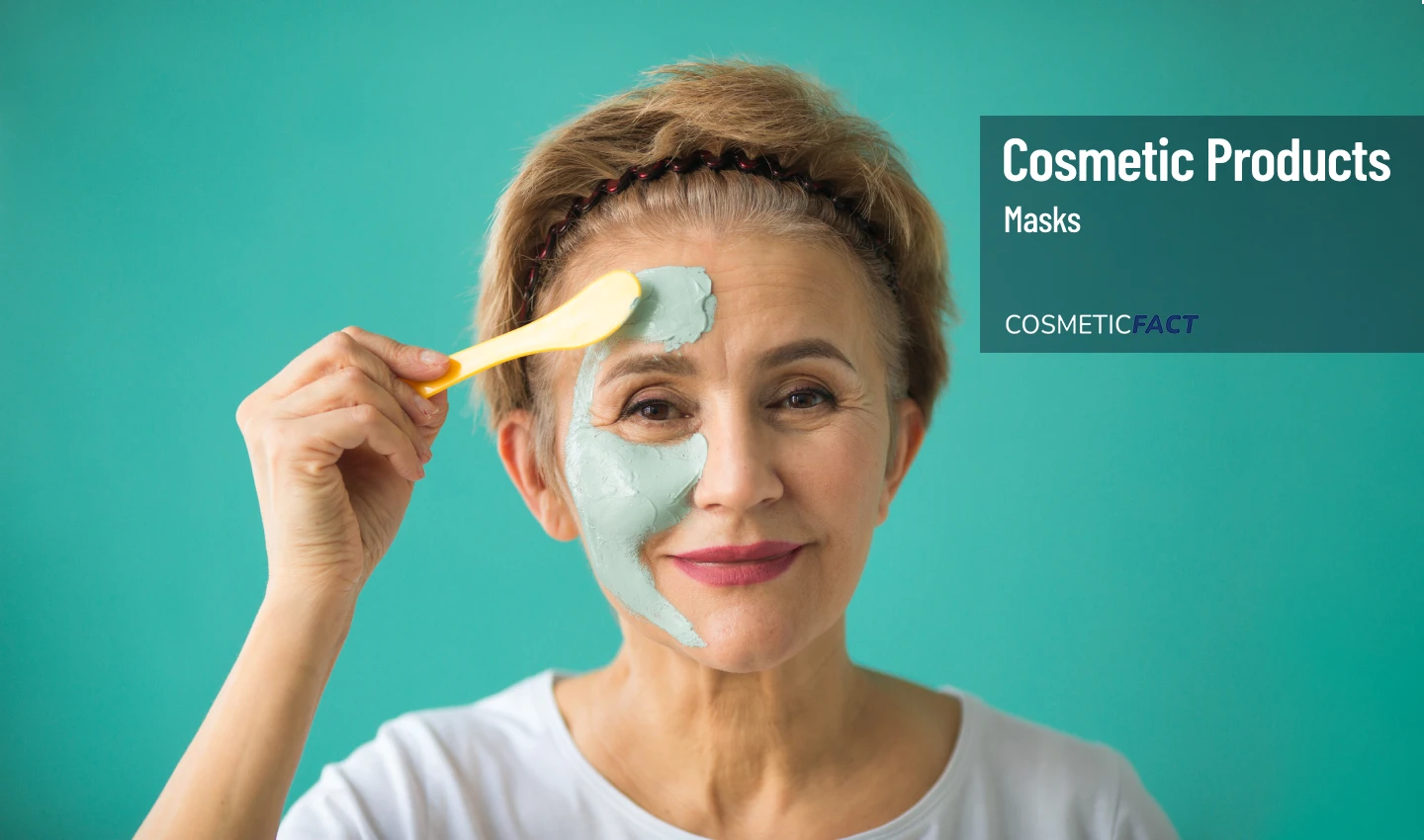 An old woman with hydrated skin applying a hydrating mask. The image showcases the power of hydrating masks for nourished skin.