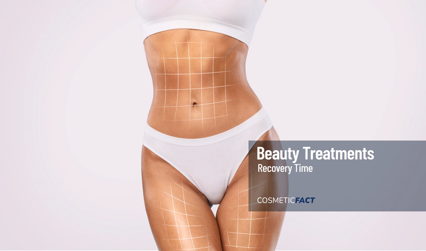 Image of a patient's body showing incision site post-tummy tuck surgery to illustrate the importance of managing recovery time after liposuction surgery.