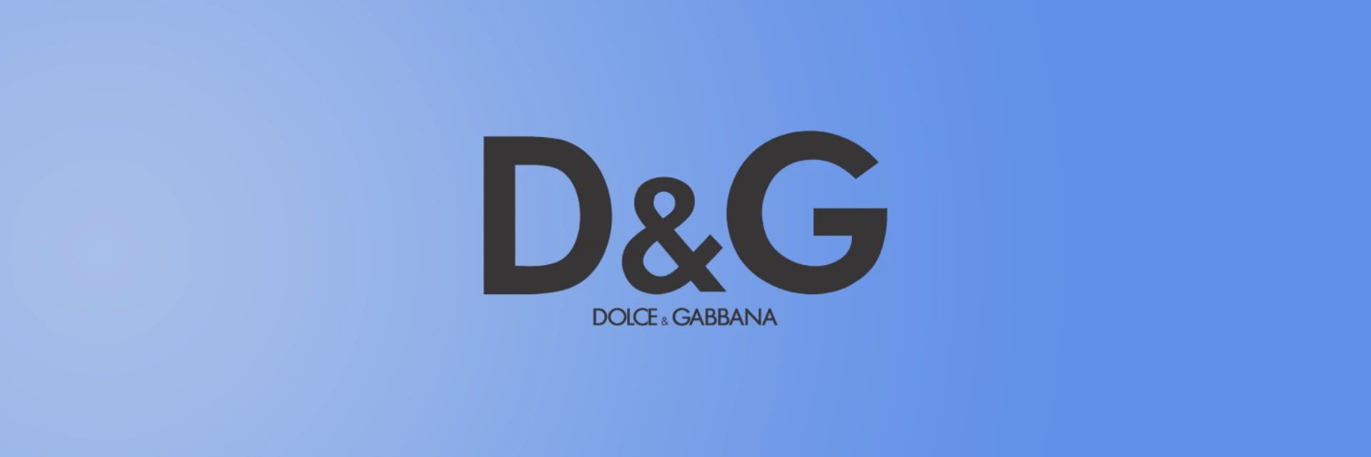Dolce & Gabbana perfume brand banner image