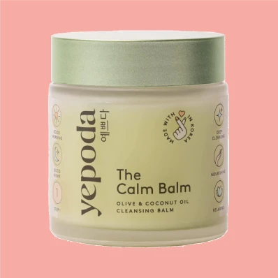 Yepoda The Calm Balm Facial Cleansing Balm Jar