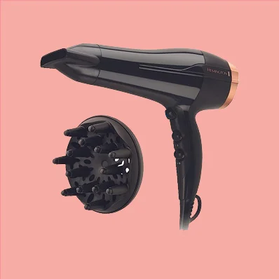 Remington Styling Pro 2150 Hair Dryer - Black and Rose Gold