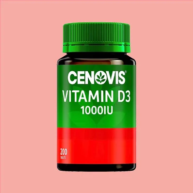 Cenovis Vitamin D 1000IU D3 - Supports Bone Strength and Immune System