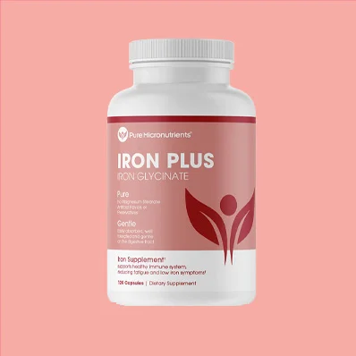 Iron Supplement for Women & Men - Ferrous Chelate Bisglycinate