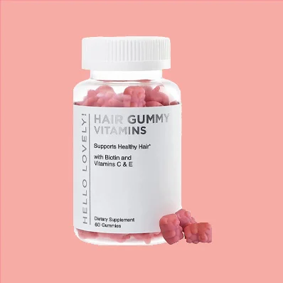 Angel Bear Hair Vitamins Gummies - Biotin, Vitamin C & E