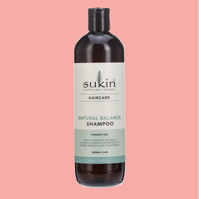 Sukin Natural Balance Shampoo, a top choice in the realm of tea tree shampoos