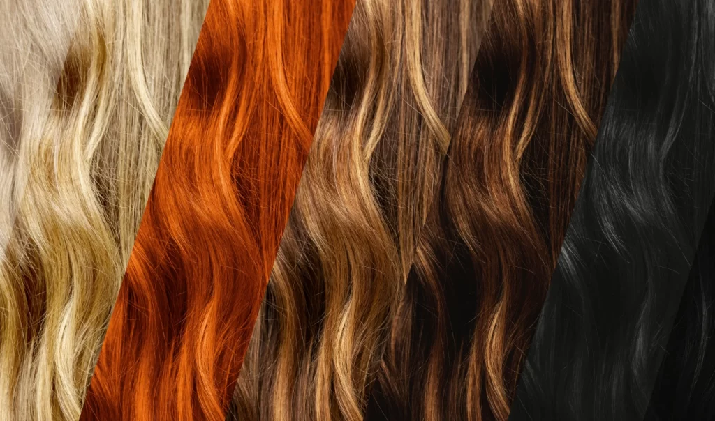 Image showcasing natural hair color tonality