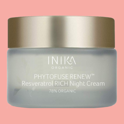 Natural Night Creams - Inika's Phytofuse Renew Resveratrol Night Cream