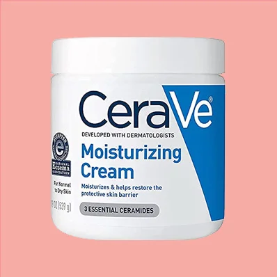 CeraVe Moisturizing Cream - a hydrating body and face moisturizer for dry skin with hyaluronic acid and ceramides