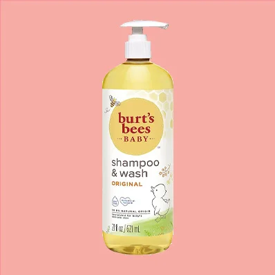 Image of Burt's Bees - Baby Bee Shampoo & Wash Tear Free Original - 21 fl. oz. bottle