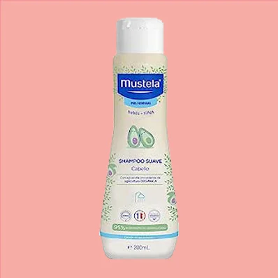 Image of Mustela Gentle Baby Shampoo - for normal skin - 200ml bottle