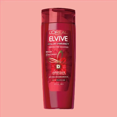 L’Oréal’s Elvive Color Vibrancy Protecting Shampoo - Shampoo for Vibrant and Long-Lasting Hair Color
