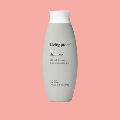 Living Proof Full Shampoo bottle for styling limp hair
