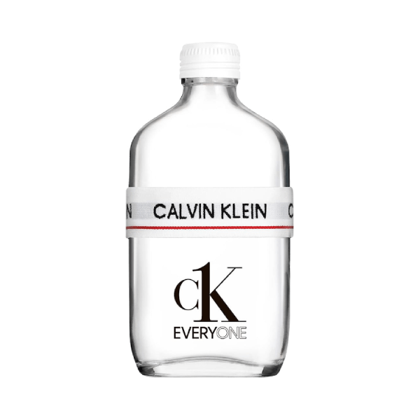Image of Calvin Klein CK Everyone perfume bottle with a gender-neutral design and minimalist aesthetic.