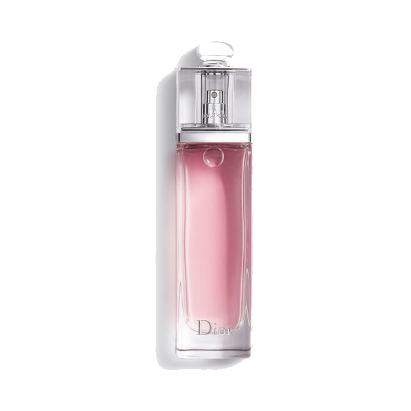 Christian Dior Addict for Women in its deep pink, faceted bottle.