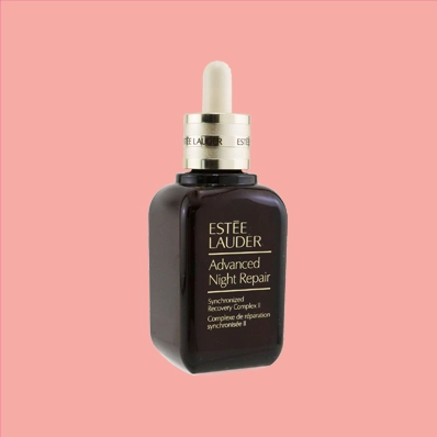 Estée Lauder Advanced Night Repair Synchronized Recovery Complex II bottle, a premium anti-aging night serum.