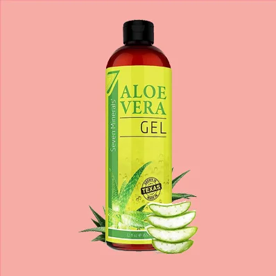 Organic Aloe Vera Gel - 100% Pure, 12oz