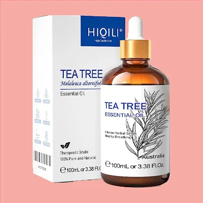 HIQILI Tea Tree Essential Oil - 100% Pure Organic Therapeutic Grade, 100ml
