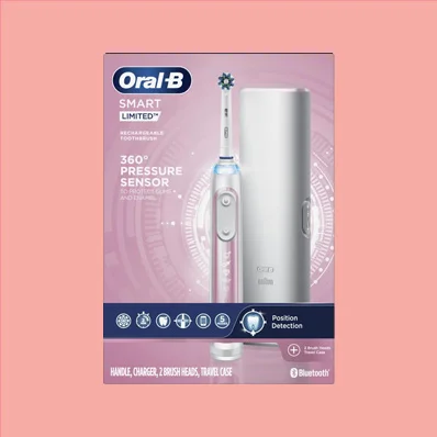 Oral B Smart Limited Electronic Toothbrush - Black, 1 count with 3D Cleaning Technology