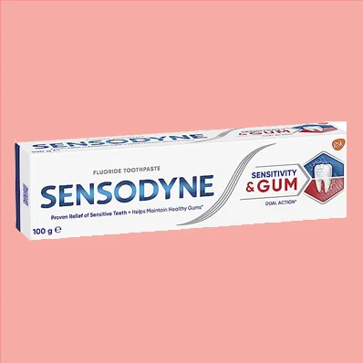 Sensodyne Sensitivity & Gum Dual Action Sensitive Toothpaste - 100g (Pack of 1)