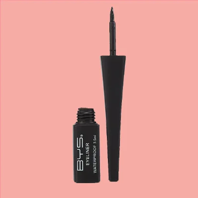 BYS Waterproof Fine Tip Liquid Eyeliner in Black