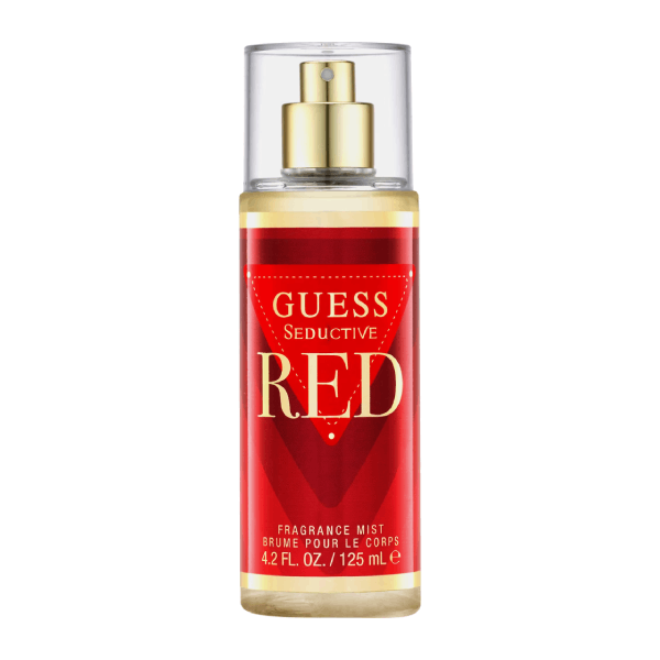 Elegant bottle of Guess Seductive Red for Women Fragrance Mist