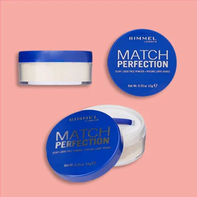 Rimmel London Match Perfection Silky Loose Face Powder, 10g