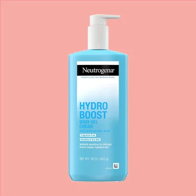 "A jar of Neutrogena Hydro Boost Body Gel Cream Moisturizer, fragrance-free, 16 oz"