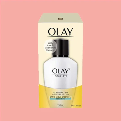 Image of Olay Complete UV Protection Moisture Lotion Sensitive SPF 15 - 150ml