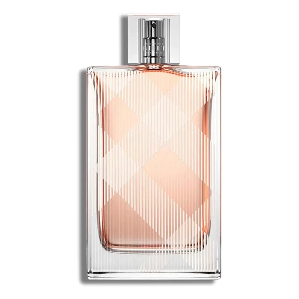 Burberry Brit For Her fragrance bottle.