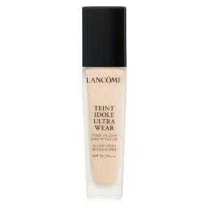 Lancôme Teint Idole Ultra Wear Foundation - A bottle of foundation against a white background.