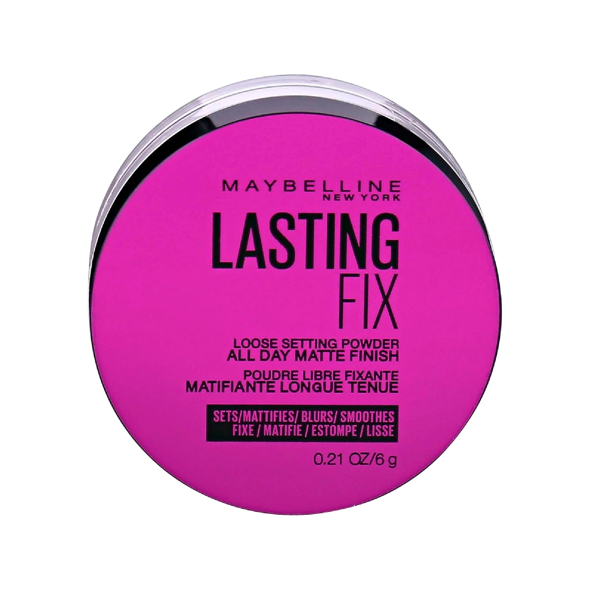 Maybelline Master Fix Loose Translucent Setting Powder - loose powder container.