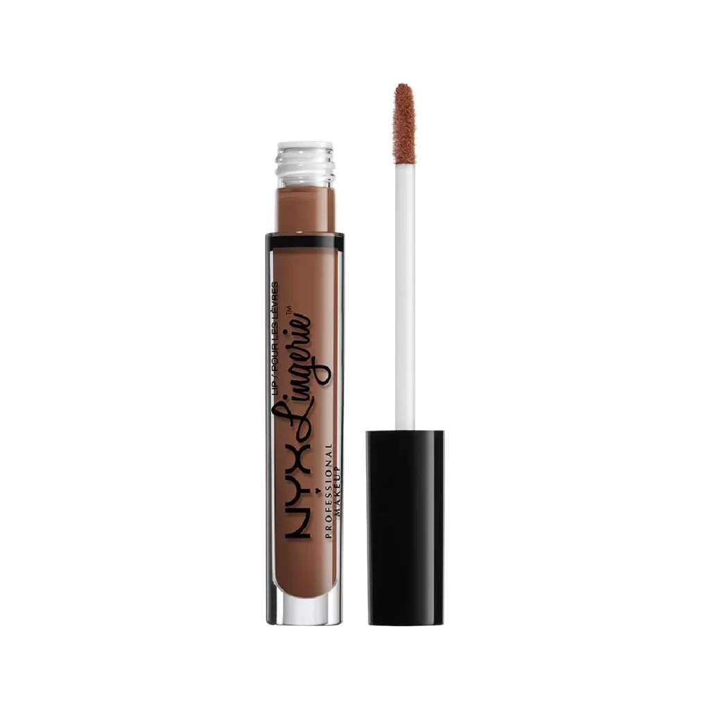 NYX Professional Makeup Lip Lingerie Liquid Lipstick - liquid lipstick tube against a white background