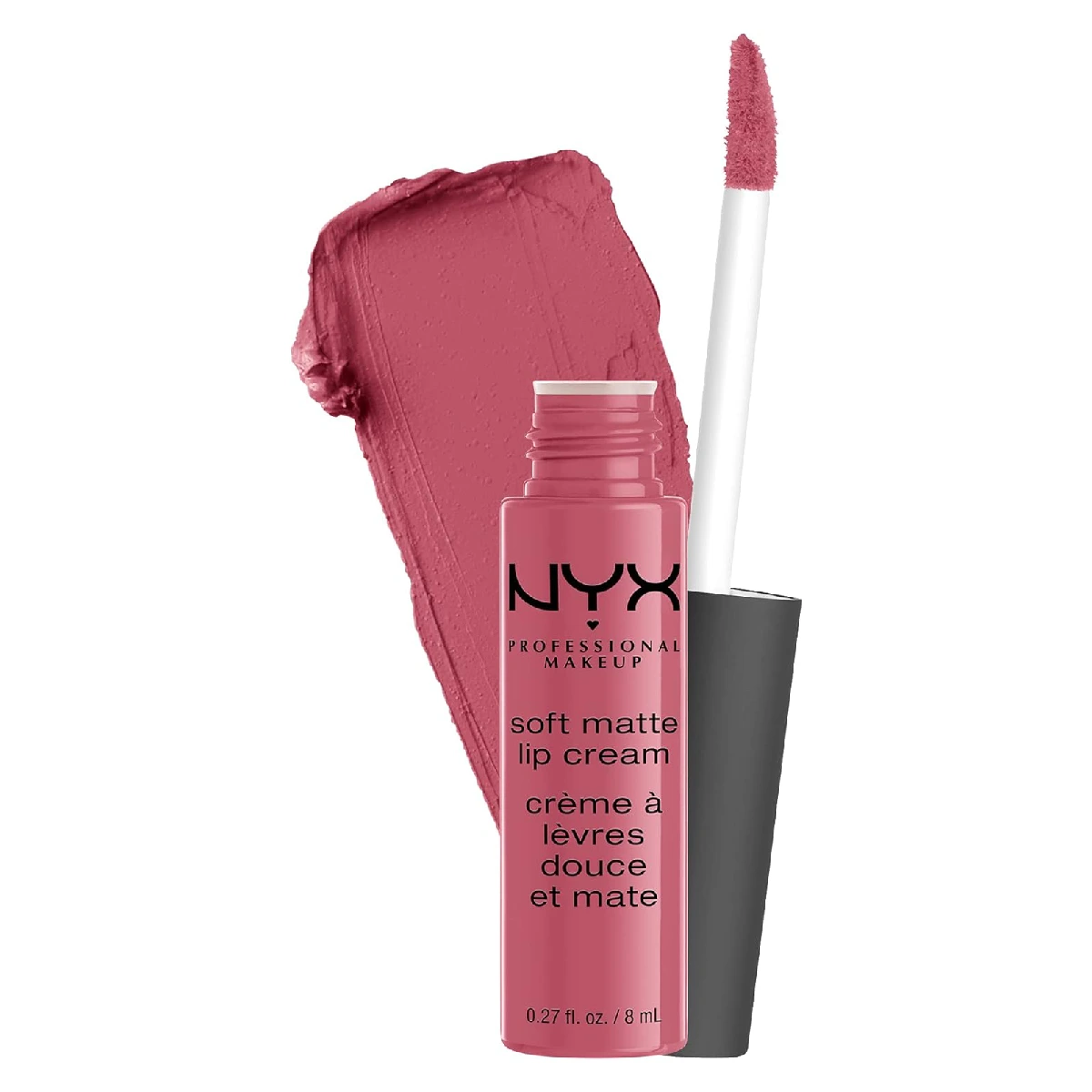 NYX Soft Matte Lip Cream - A tube of matte lip cream against a white background.