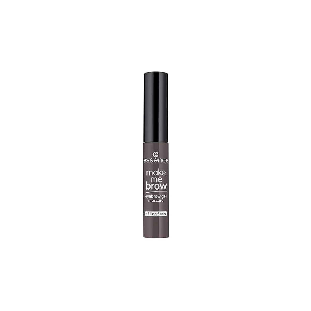 Essence Make Me Brow Eyebrow Gel - a brow gel tube against a white background.