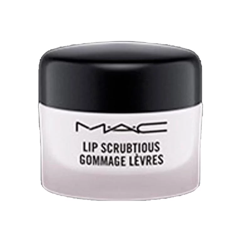 MAC Lip Scrub - a lip exfoliating product against a white background.