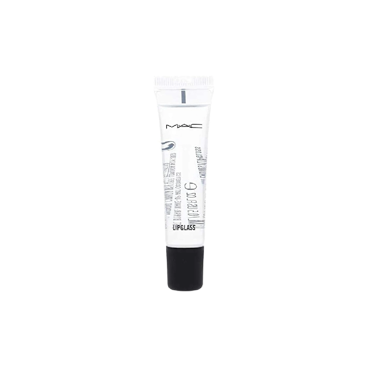 MAC Lipglass - a glossy lip product on a white background.