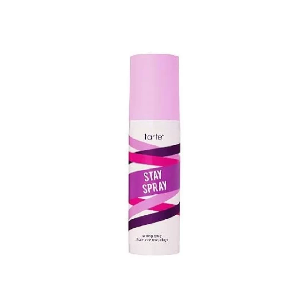 Tarte Stay Spray Setting Spray - a setting spray bottle on a white background