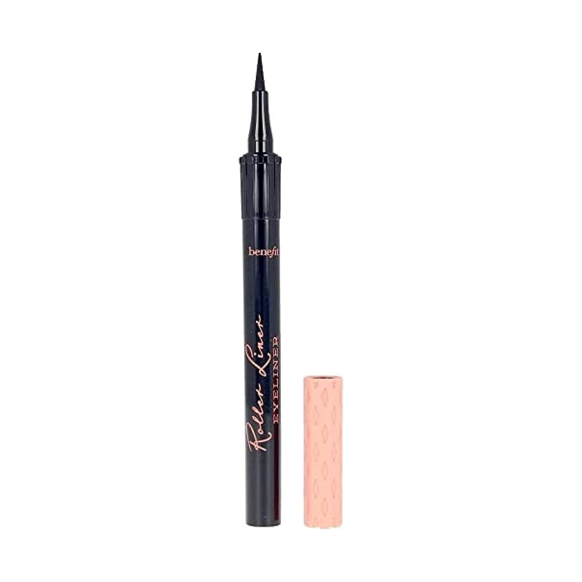 Benefit Roller Liner Liquid Eyeliner - a black liquid eyeliner pen on a white background.