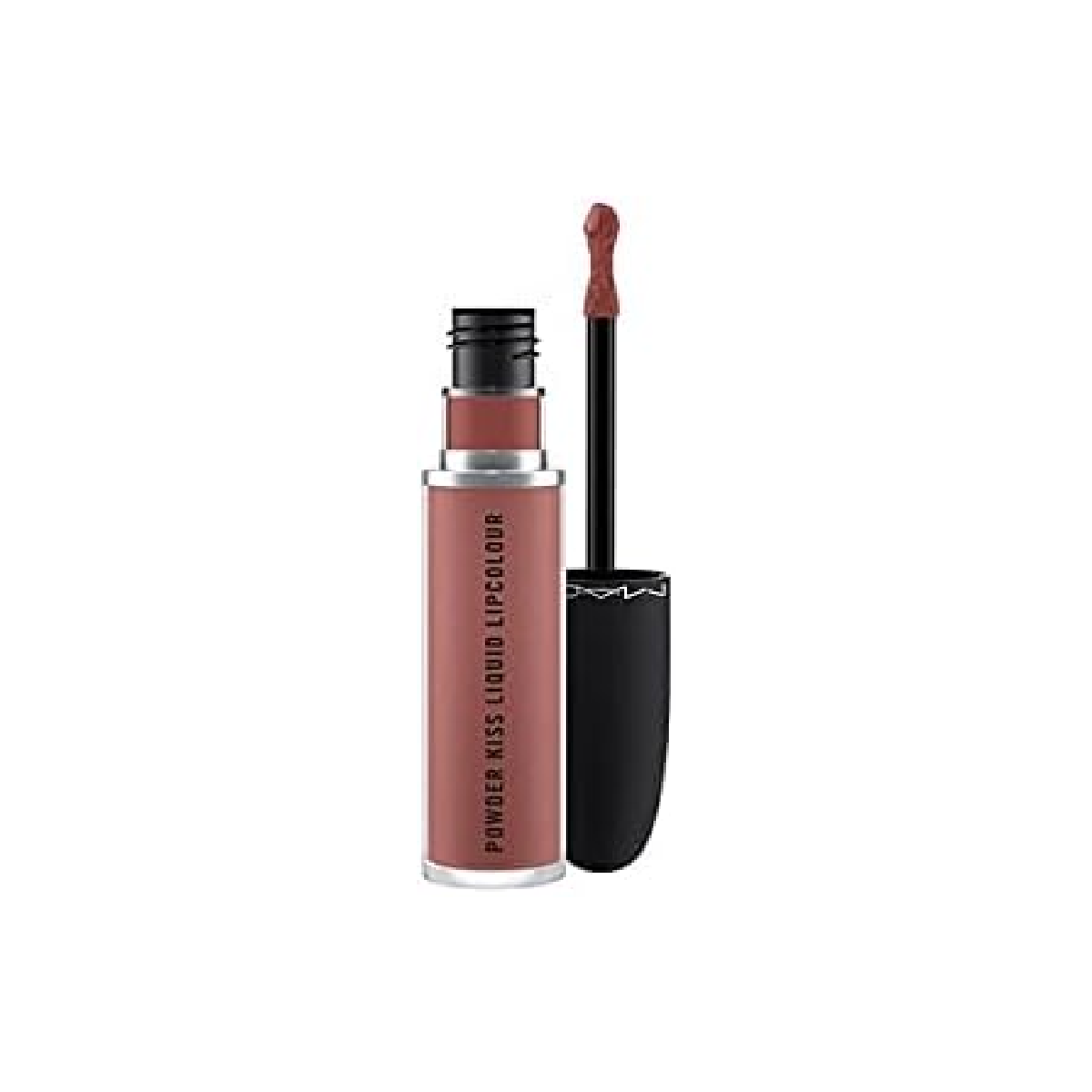 MAC Powder Kiss Liquid Lipcolour - a collection of lip color tubes on a white background
