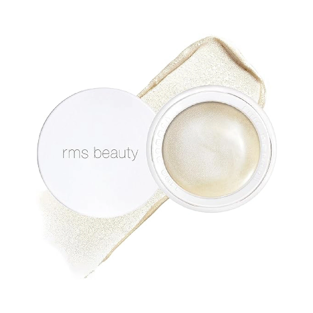 RMS Beauty Luminizer Highlighter - a compact highlighter on a white background