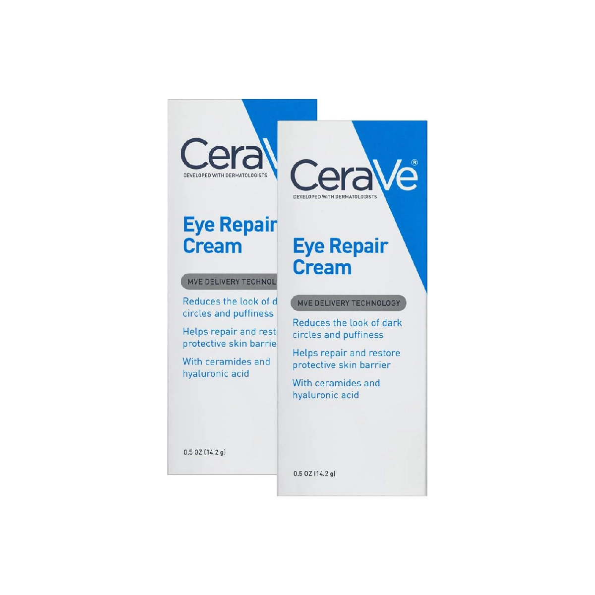CeraVe Eye Repair Cream - product against a white background.