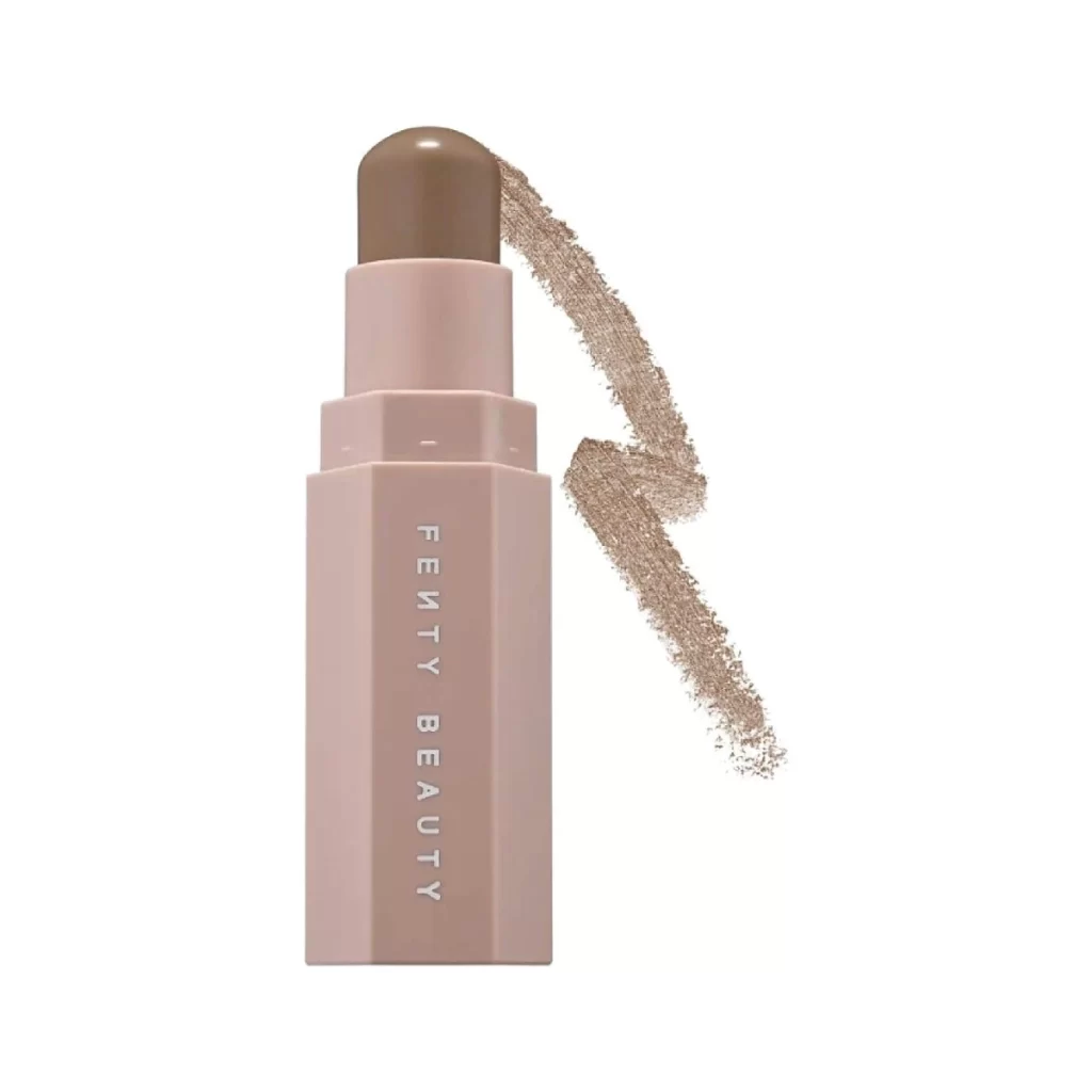 FENTY BEAUTY Match Stix Matte Skinstick in Amber - Sleek, amber-toned makeup stick on a white background