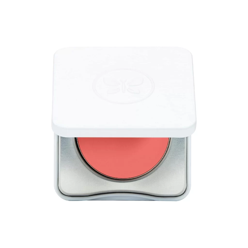 Honest Beauty Crème Cheek - Cream blush compact on a white background