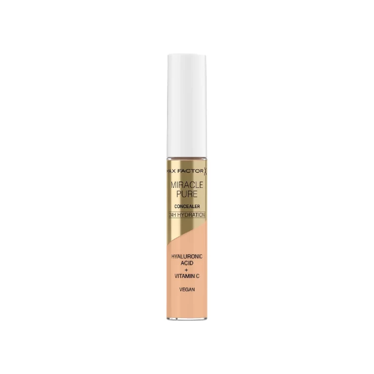 Max Factor Miracle Pure Concealer, a lightweight concealer for natural coverage