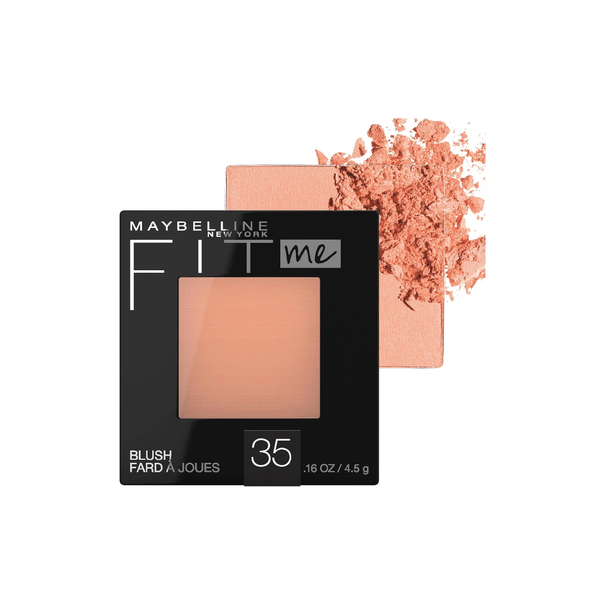 Maybelline Fit Me Blush - blush compact against a white background