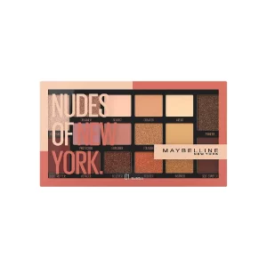 Maybelline New York Nudes Of New York Eyeshadow Palette on a white background